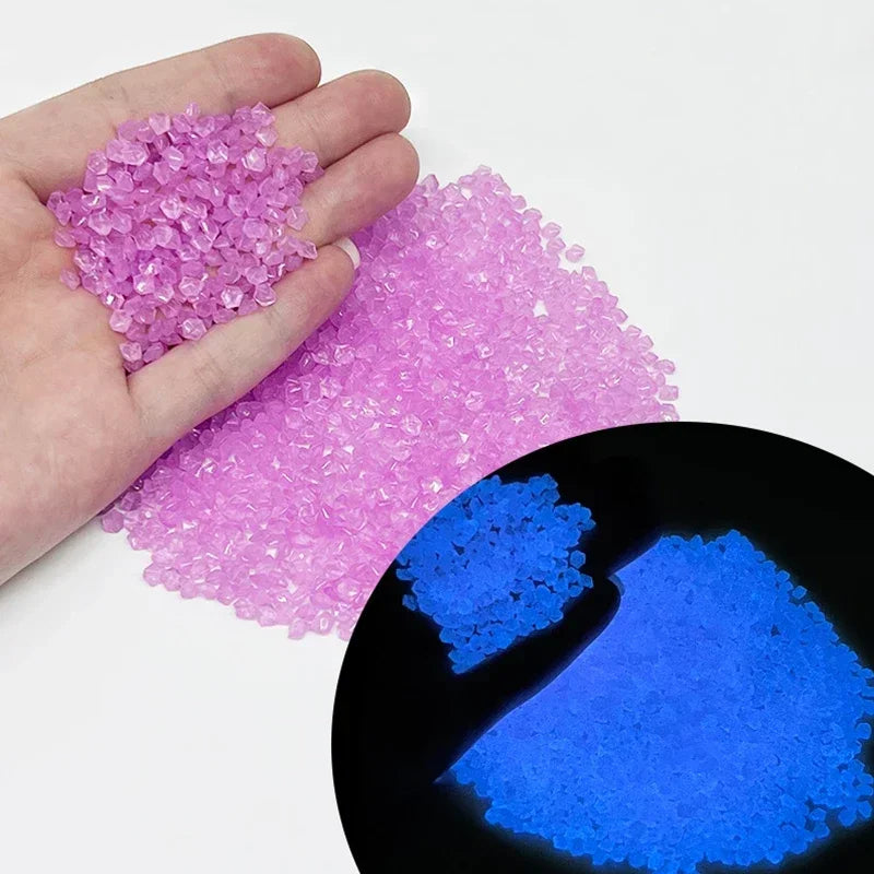 Glow in the Dark Pebbles – Luminous Stones for Garden, Path, Lawn & Aquarium Decor - CartRare