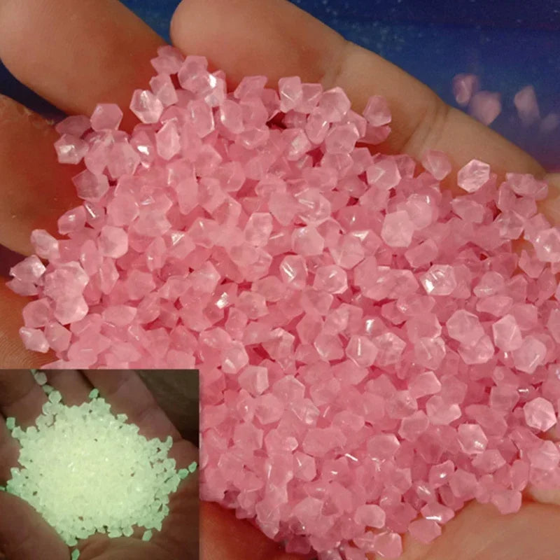 Glow in the Dark Pebbles – Luminous Stones for Garden, Path, Lawn & Aquarium Decor - CartRare