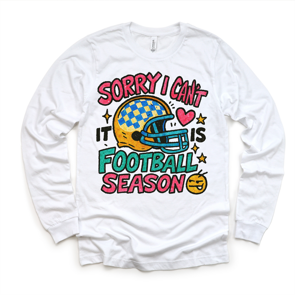Sorry I Can't It Is Football Season Shirt - Football Tee - MZ45