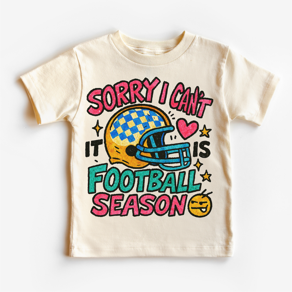 Sorry I Can't It Is Football Season Shirt - Football Tee - MZ45