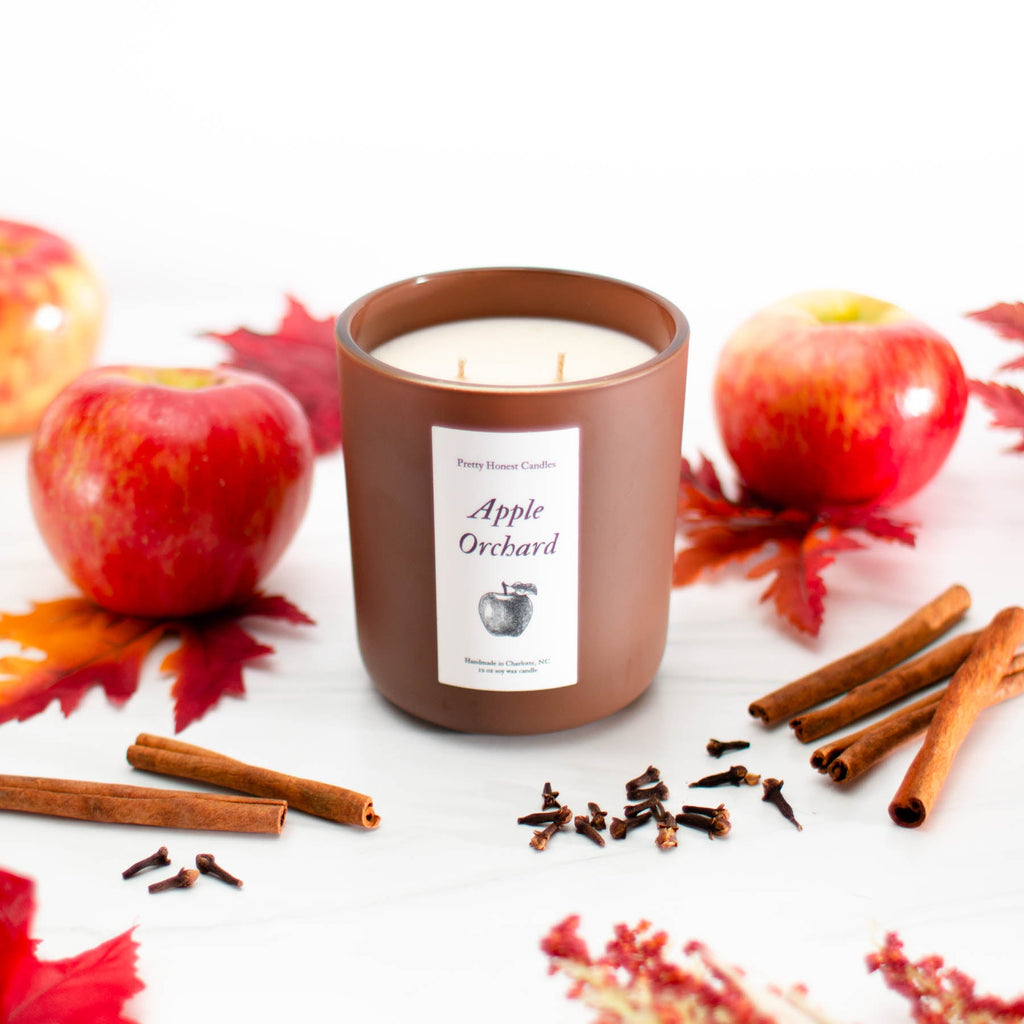 Apple Orchard Soy Candle | Double Wick Fall Candle