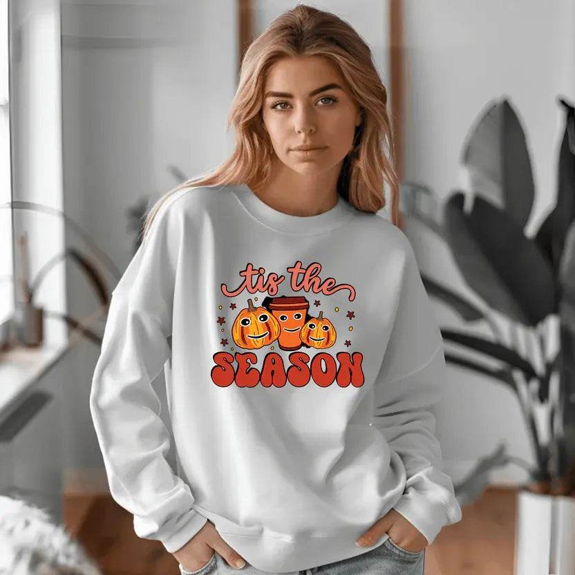 It’s the Season Thanksgiving Sweatshirt – Cozy Fall Pullover - CartRare