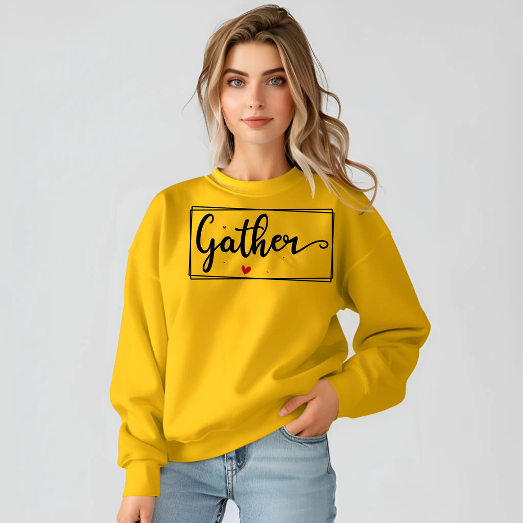 Gather Sweatshirt – Cozy Fall Pullover for Everyday Comfort