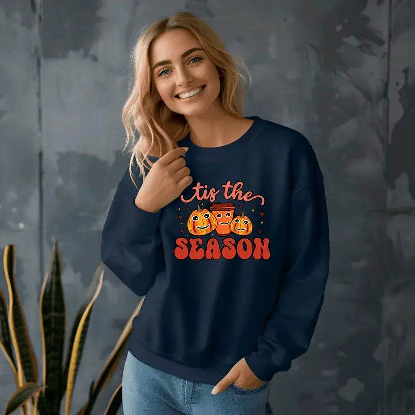 It’s the Season Thanksgiving Sweatshirt – Cozy Fall Pullover - CartRare