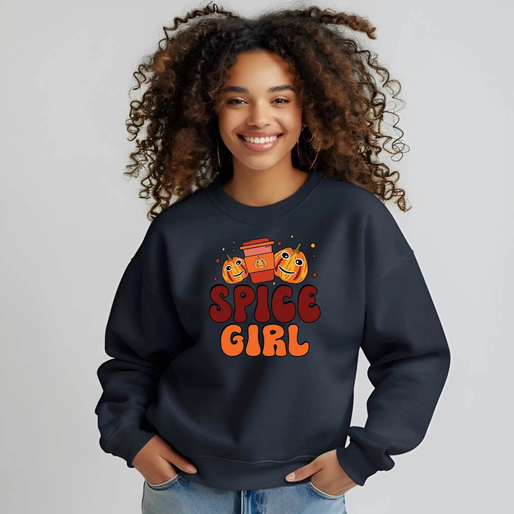 Spice Girl Thanksgiving Sweatshirt – Cozy Fall Pullover - CartRare