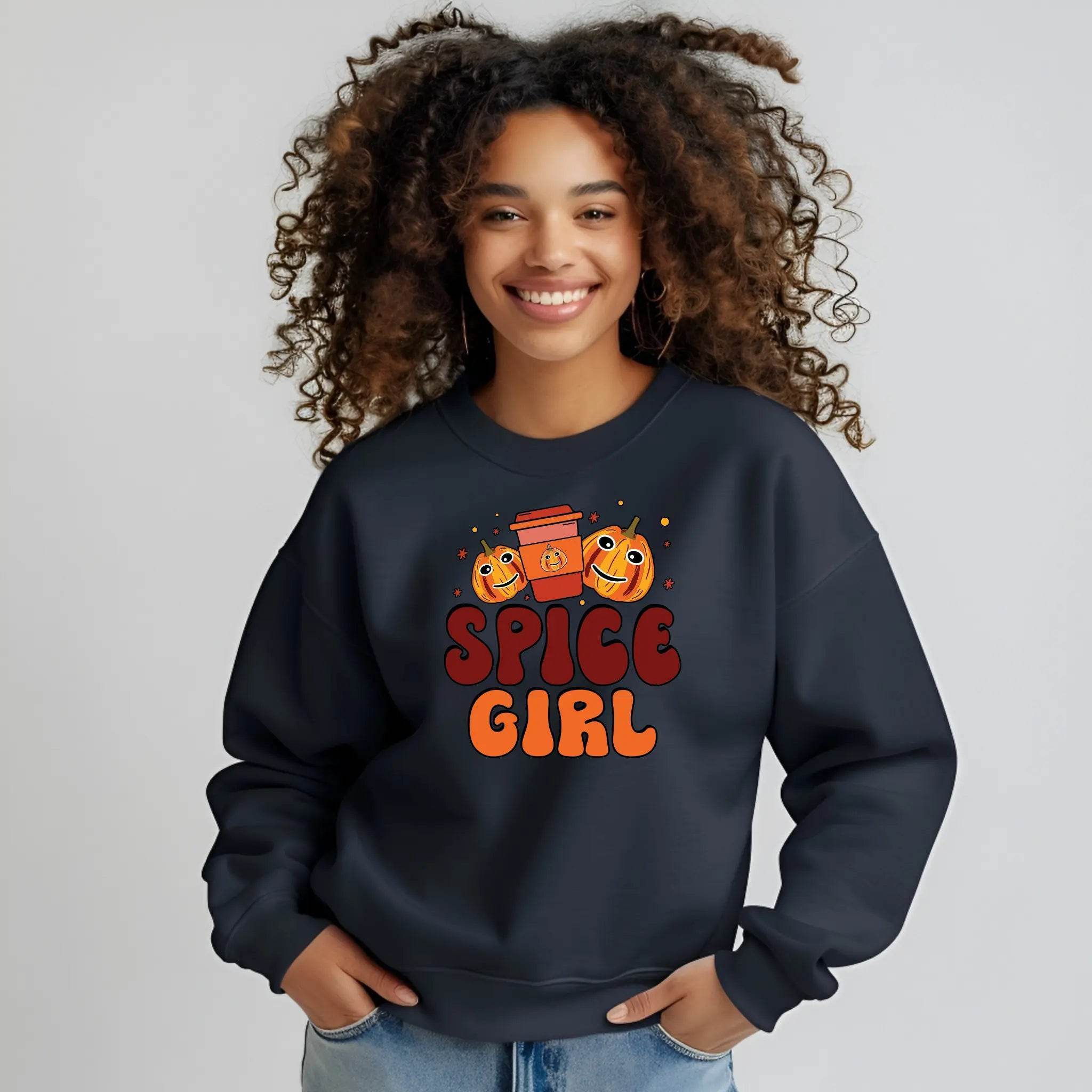 Spice Girl Thanksgiving Sweatshirt – Cozy Fall Pullover - CartRare
