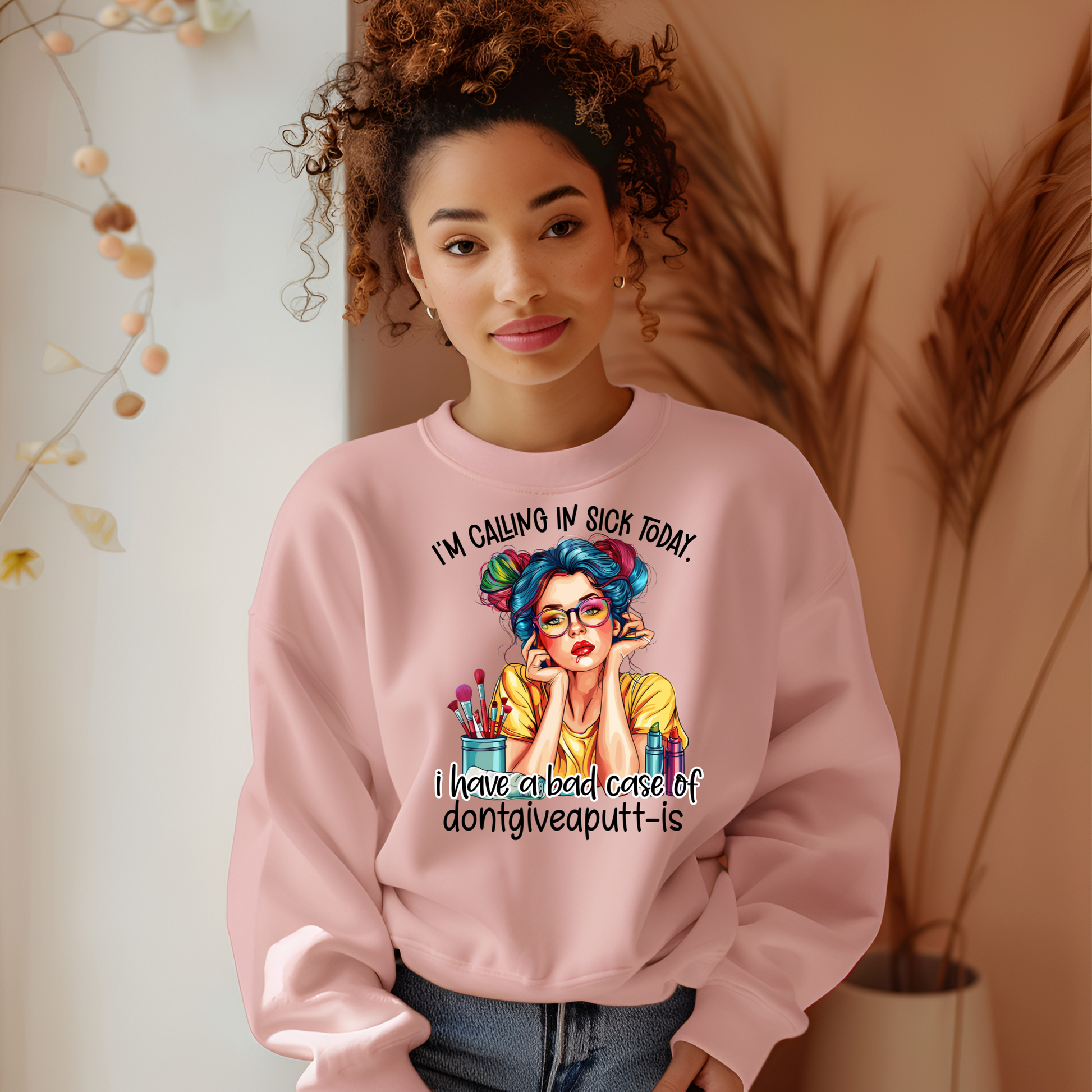 I’m Calling in Sick Today Funny Sweatshirt – Don’t Give a Putt Pullover