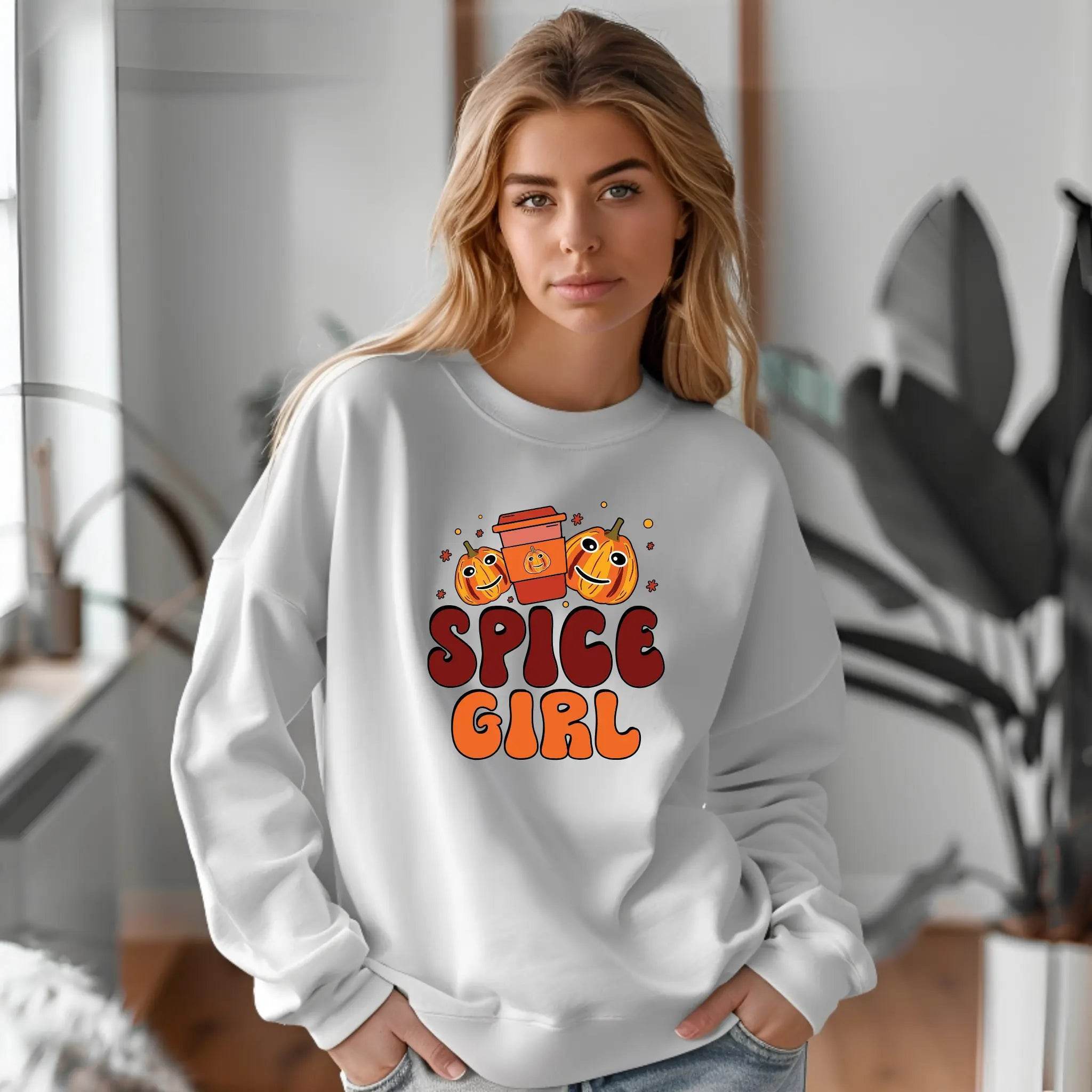 Spice Girl Thanksgiving Sweatshirt – Cozy Fall Pullover - CartRare