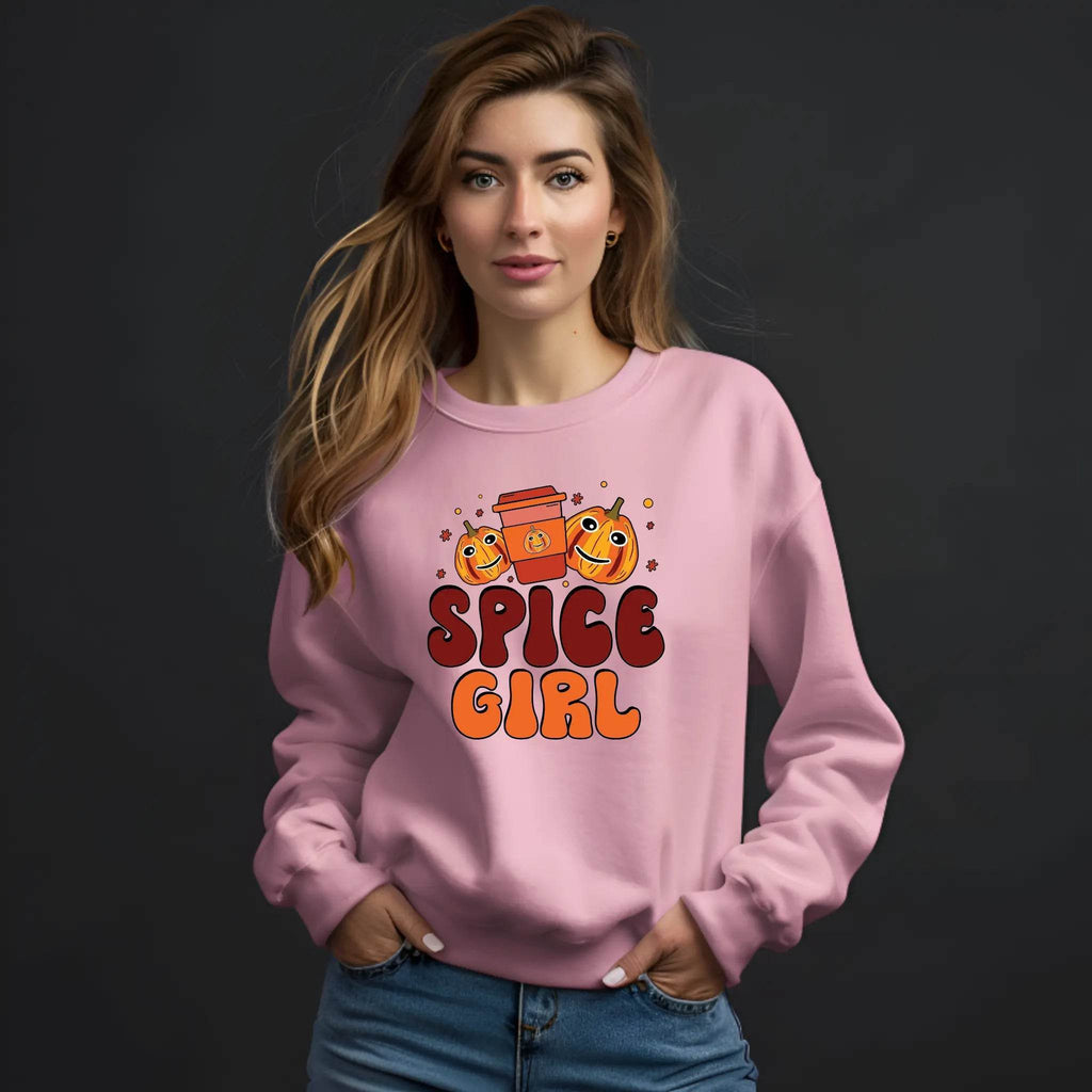 Spice Girl Thanksgiving Sweatshirt – Cozy Fall Pullover - CartRare