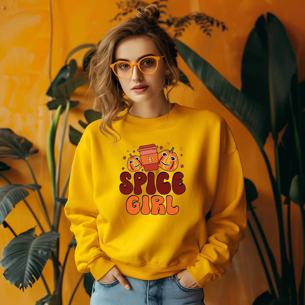 Spice Girl Thanksgiving Sweatshirt – Cozy Fall Pullover - CartRare