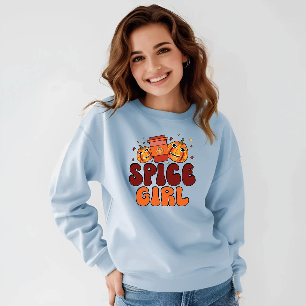 Spice Girl Thanksgiving Sweatshirt – Cozy Fall Pullover - CartRare