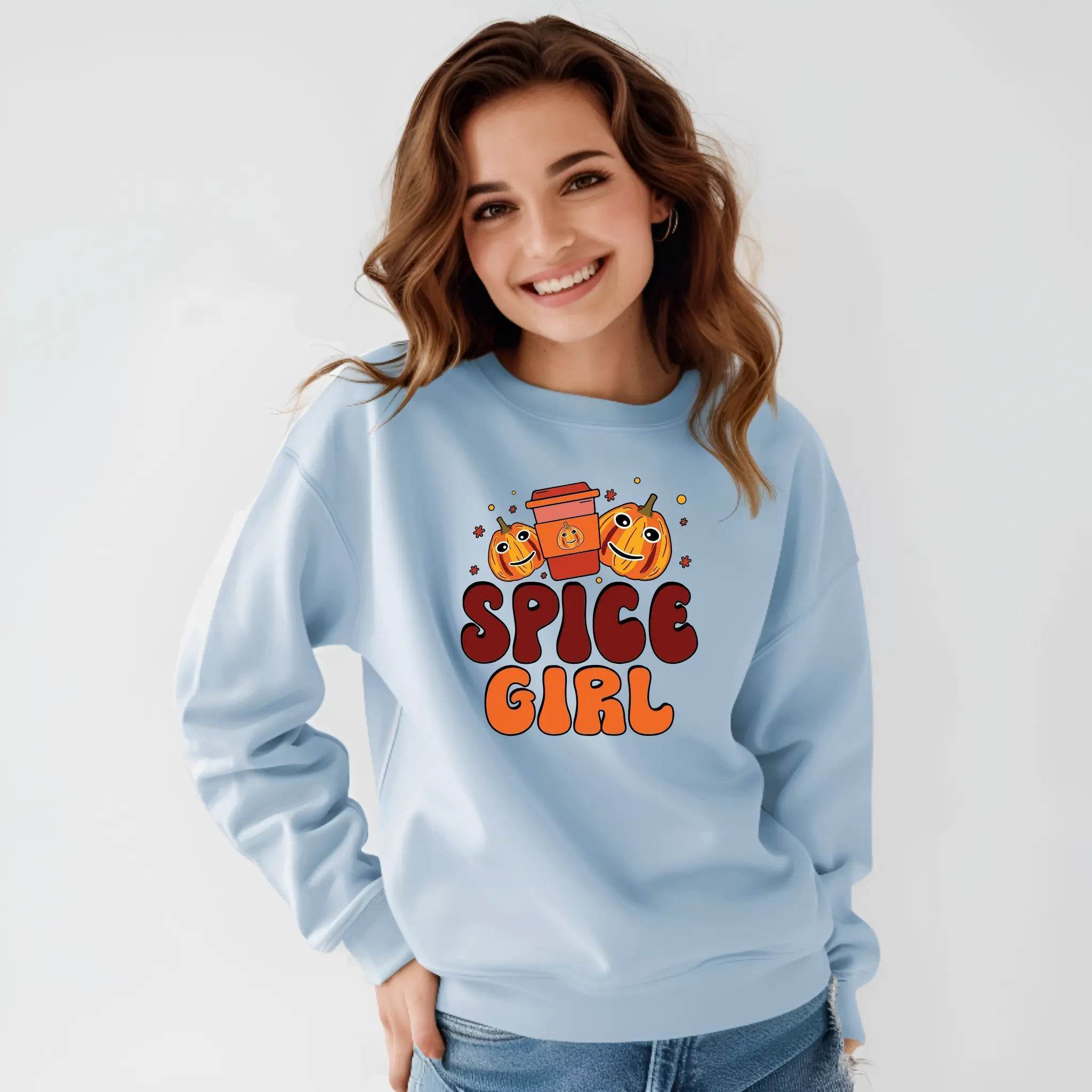 Spice Girl Thanksgiving Sweatshirt – Cozy Fall Pullover - CartRare