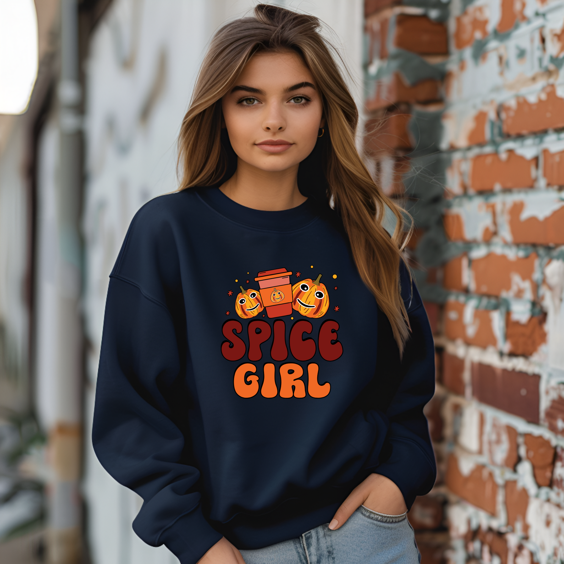 Spice Girl Thanksgiving Sweatshirt – Cozy Fall Pullover