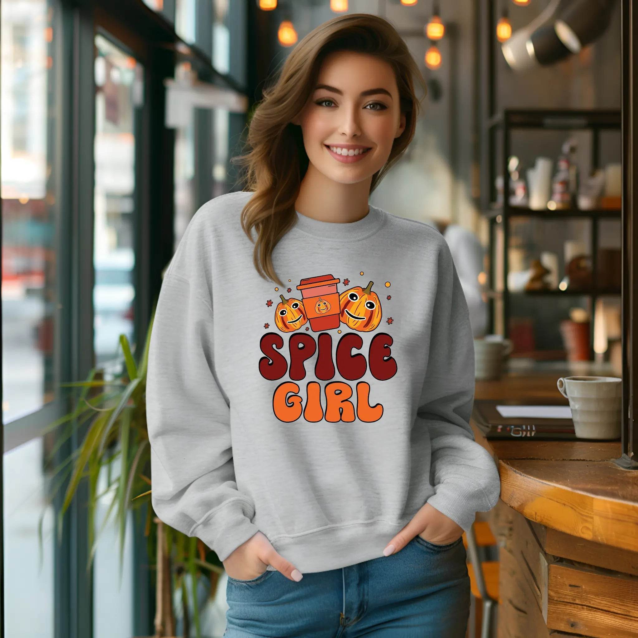 Spice Girl Thanksgiving Sweatshirt – Cozy Fall Pullover - CartRare