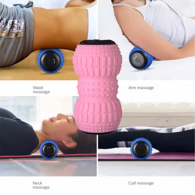 Fascia Muscle Massager for Neck, Back & Legs – Deep Tissue Electric Massager for Pain Relief & Relaxation – Foot & Neck Muscle Relaxer Tool - CartRare
