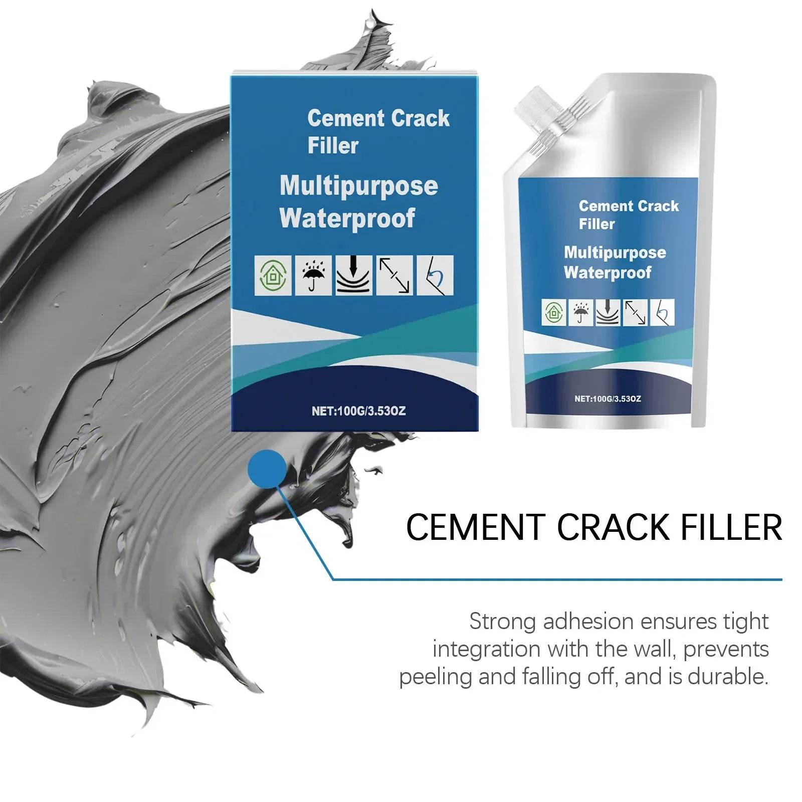 Waterproof Concrete Crack Repair Sealant - CartRare