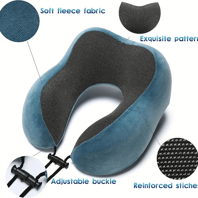 U Shaped Memory Foam Neck Pillows - CartRare