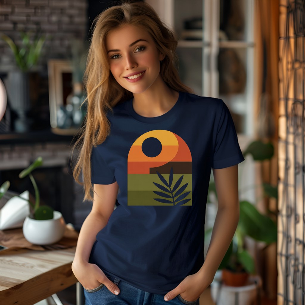 California Sunset T-Shirt – Boho Vintage Style Tee