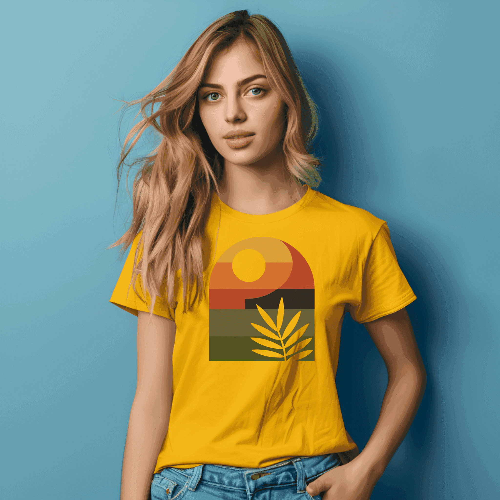 California Sunset T-Shirt – Boho Vintage Style Tee - CartRare