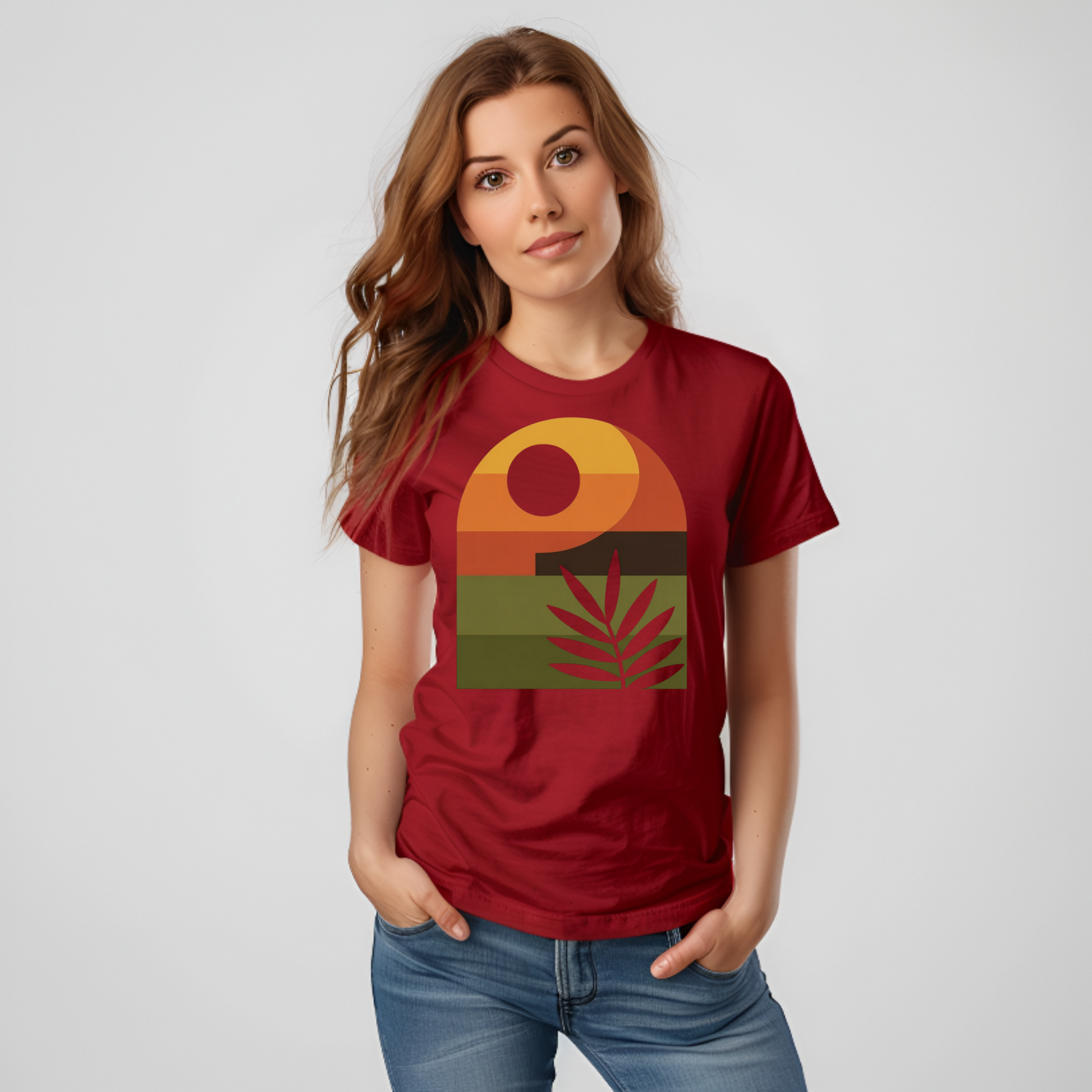 California Sunset T-Shirt – Boho Vintage Style Tee