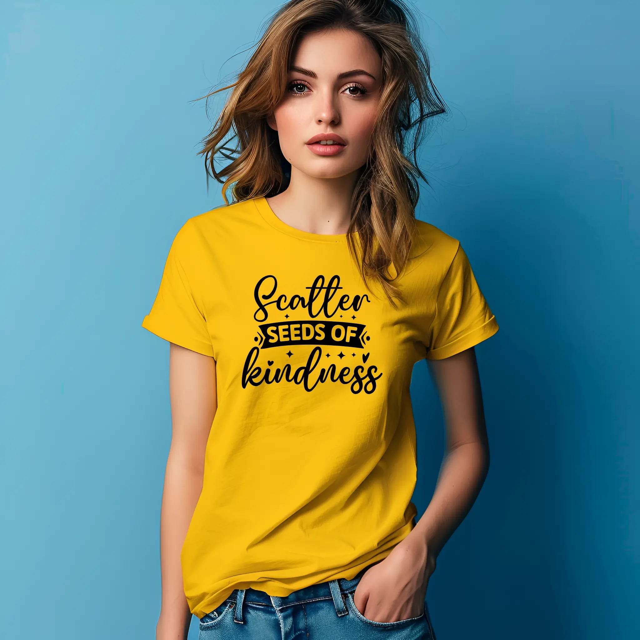 Scatter Seeds of Kindness T-Shirt – Inspiring Everyday Style - CartRare