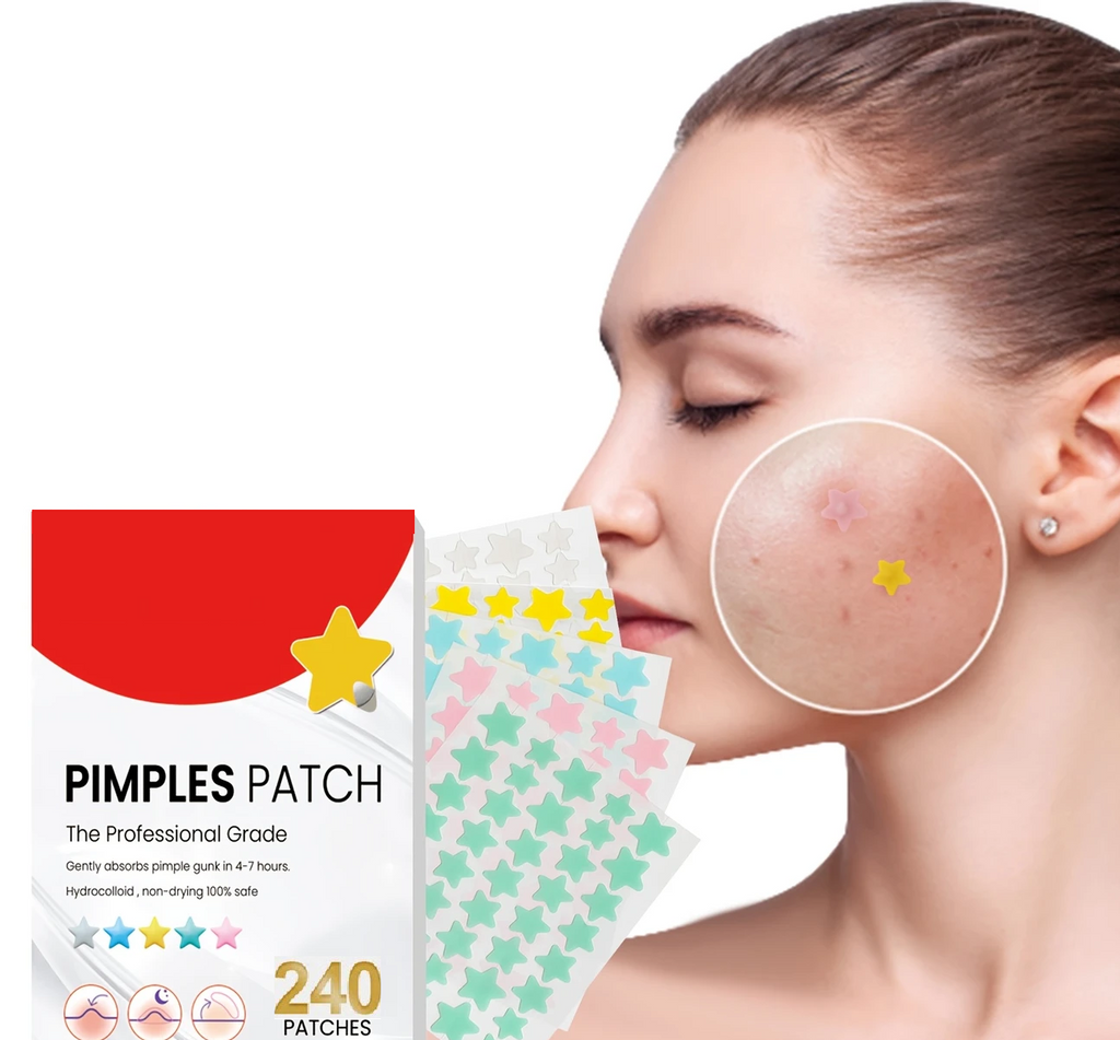 Pimple Patch Acne Dots Heart, Star, Flower & Round Shapes - CartRare