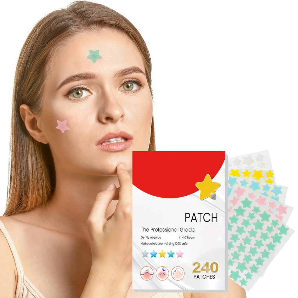 Pimple Patch Acne Dots Heart, Star, Flower & Round Shapes - CartRare