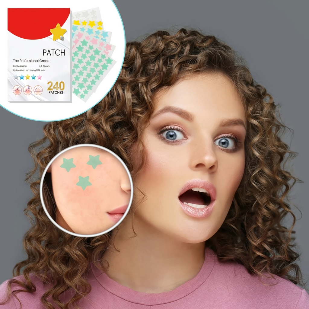 Pimple Patch Acne Dots Heart, Star, Flower & Round Shapes - CartRare