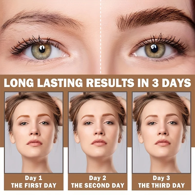 Easy Peel Off Eyebrow Gel Long-Lasting, Waterproof & Smudge Proof - CartRare
