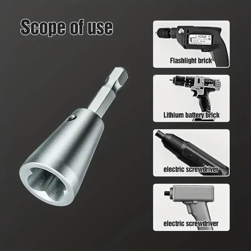 1PC Wire Twisting Tool – Quick Twister Electrician Artifact for Power Drill Drivers | Multi-Tool Cable Connector Device - CartRare