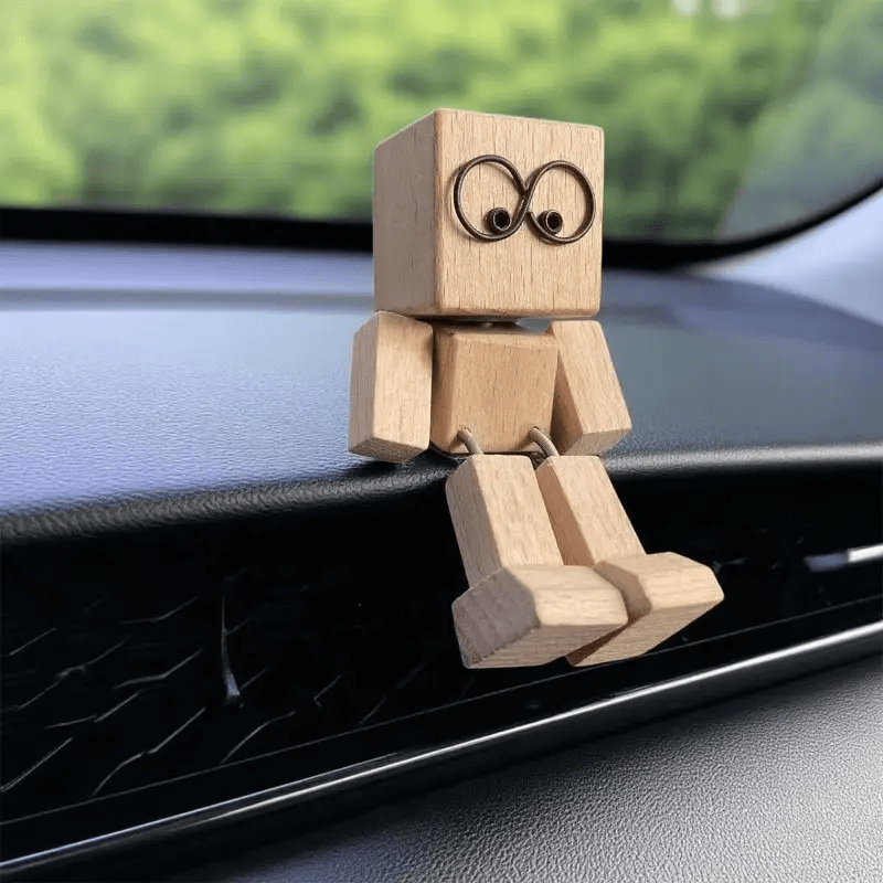 Swaying Wooden Figure – Handmade Decorative Balance Toys - CartRare