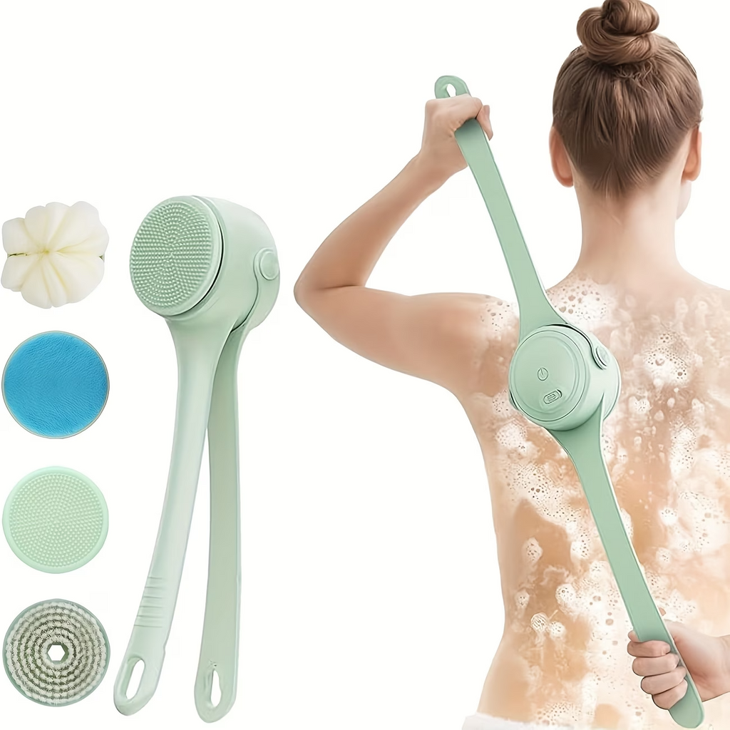 Electric Body Brush – Deep Cleansing & Exfoliating Skin Care Brush for Shower & Spa Use