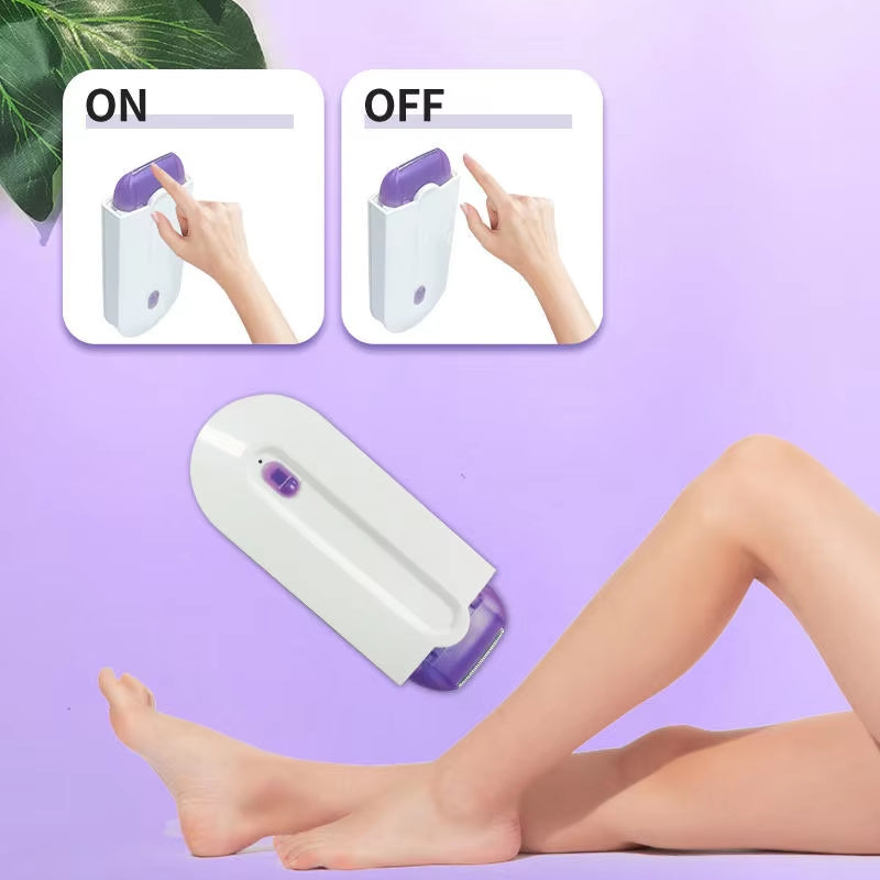 Painless Unisex Electric Hair Trimmer for Face, Legs, Bikini, Arms and Full Body Use - CartRare