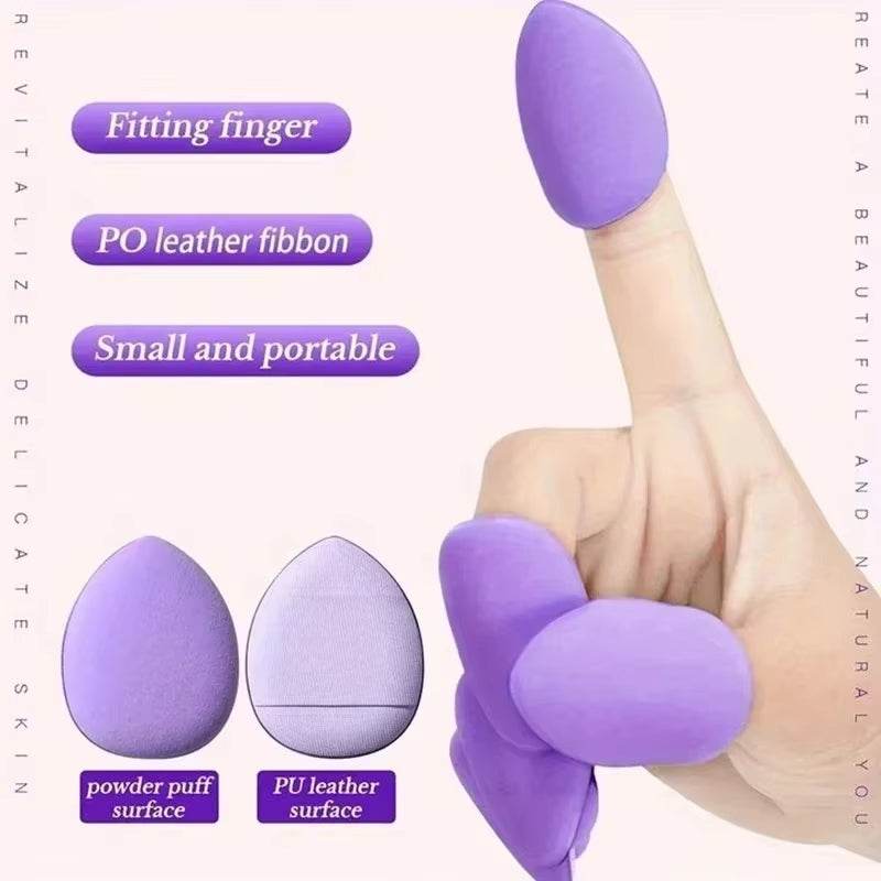 12-Piece Makeup Sponge Set – Loose Powder Puffs, Mini Cushions, Beauty Blenders for All Uses - CartRare