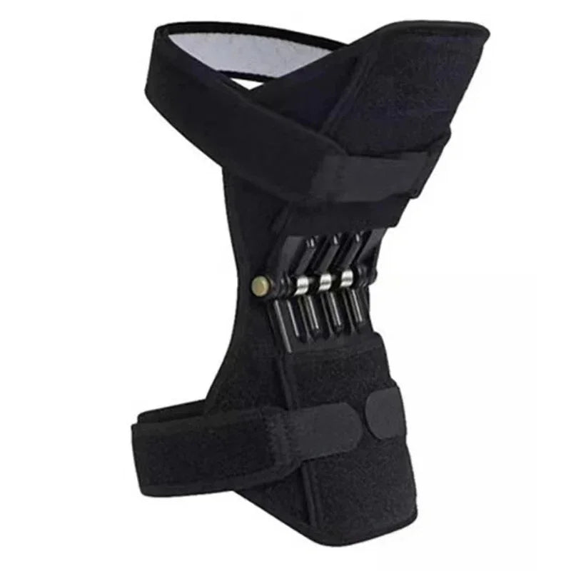 Adjustable Knee Support Brace with Dual Spring Stabilizers