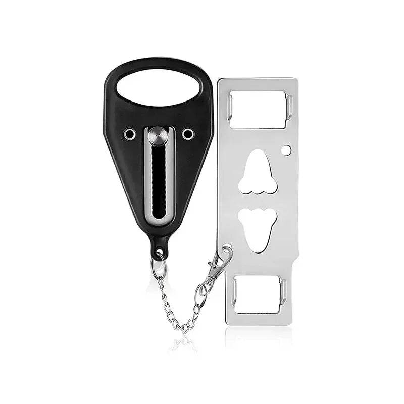 Portable Door Lock Travel Lock Anti-Theft Hotel Lock - CartRare
