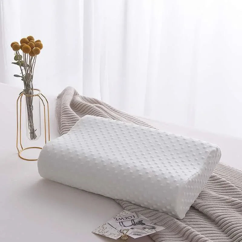 Orthopedic Memory Foam Long Pillow for Neck and Spine Support - Bedding - CartRare