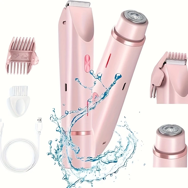 2-in-1 Bikini & Facial Trimmer for Women - CartRare