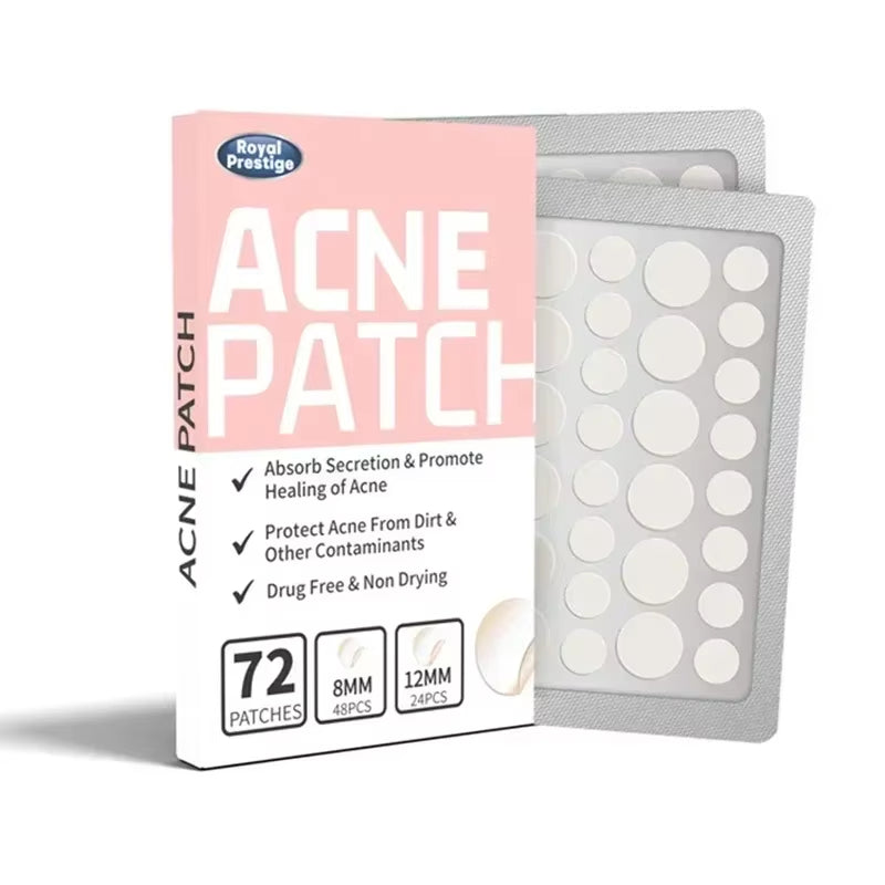 Acne Spot Healing Patches – Invisible Waterproof Stickers for Pimple Removal, Marks, and Scar Care - CartRare