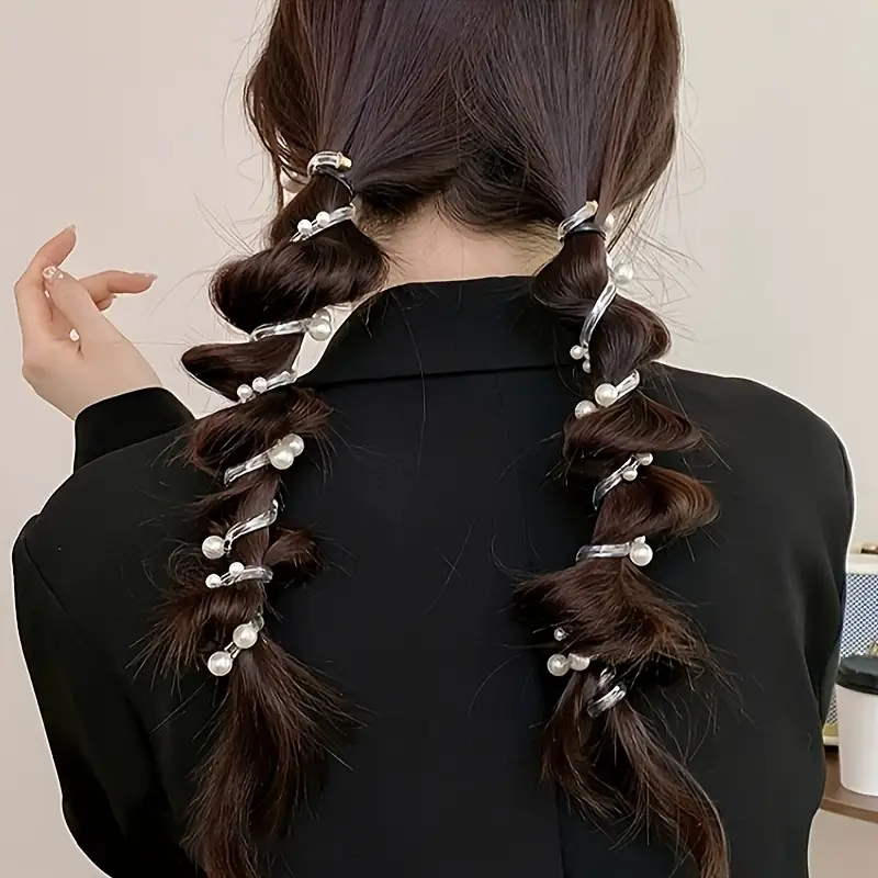 Dreamy Spiral Hair Ties – No Crease, No Breakage, Just Comfort! - CartRare
