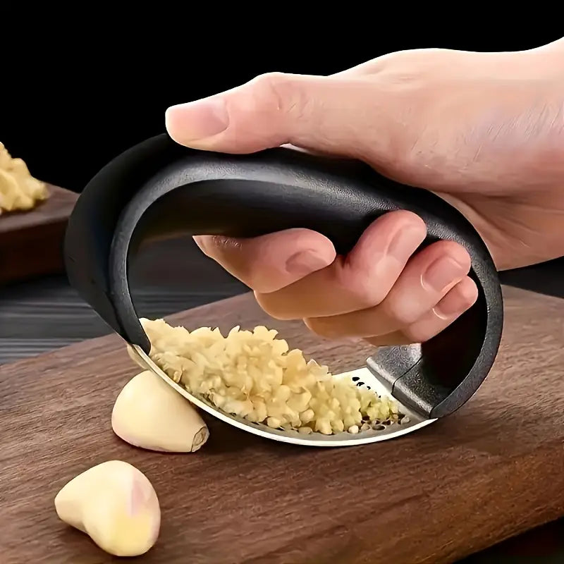 Stainless Steel Garlic Press Crusher Manual Garlic Mincer Chopping Garlic Tool Fruit Vegetable Tools Kitchen Accessories Gadget