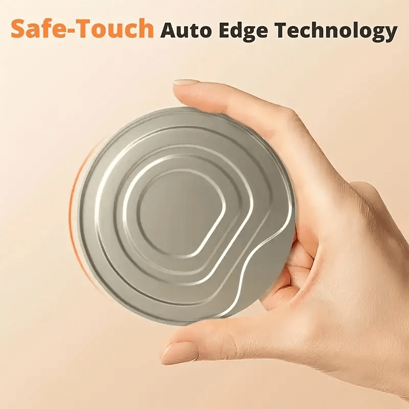 One Touch Electric Can Opener – Automatic Hands-Free Jar & Bottle Opener for Easy Kitchen Use - CartRare