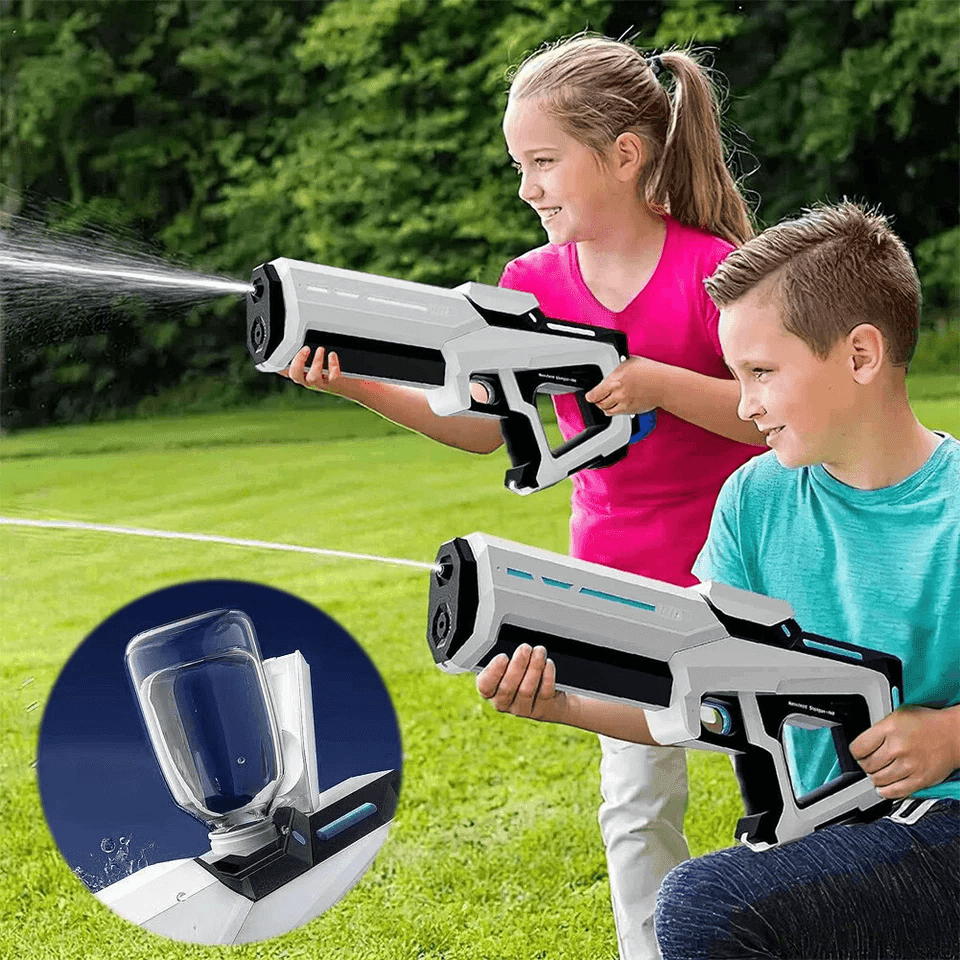 Automatic Electric Water Gun Suction Blaster for Summer Fun Outdoor - CartRare