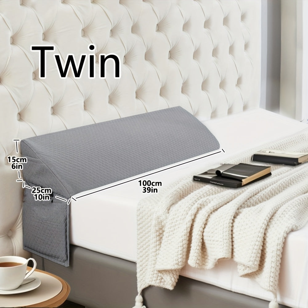 Bed Wedge Pillow Gap Filler for Headboard & Mattress