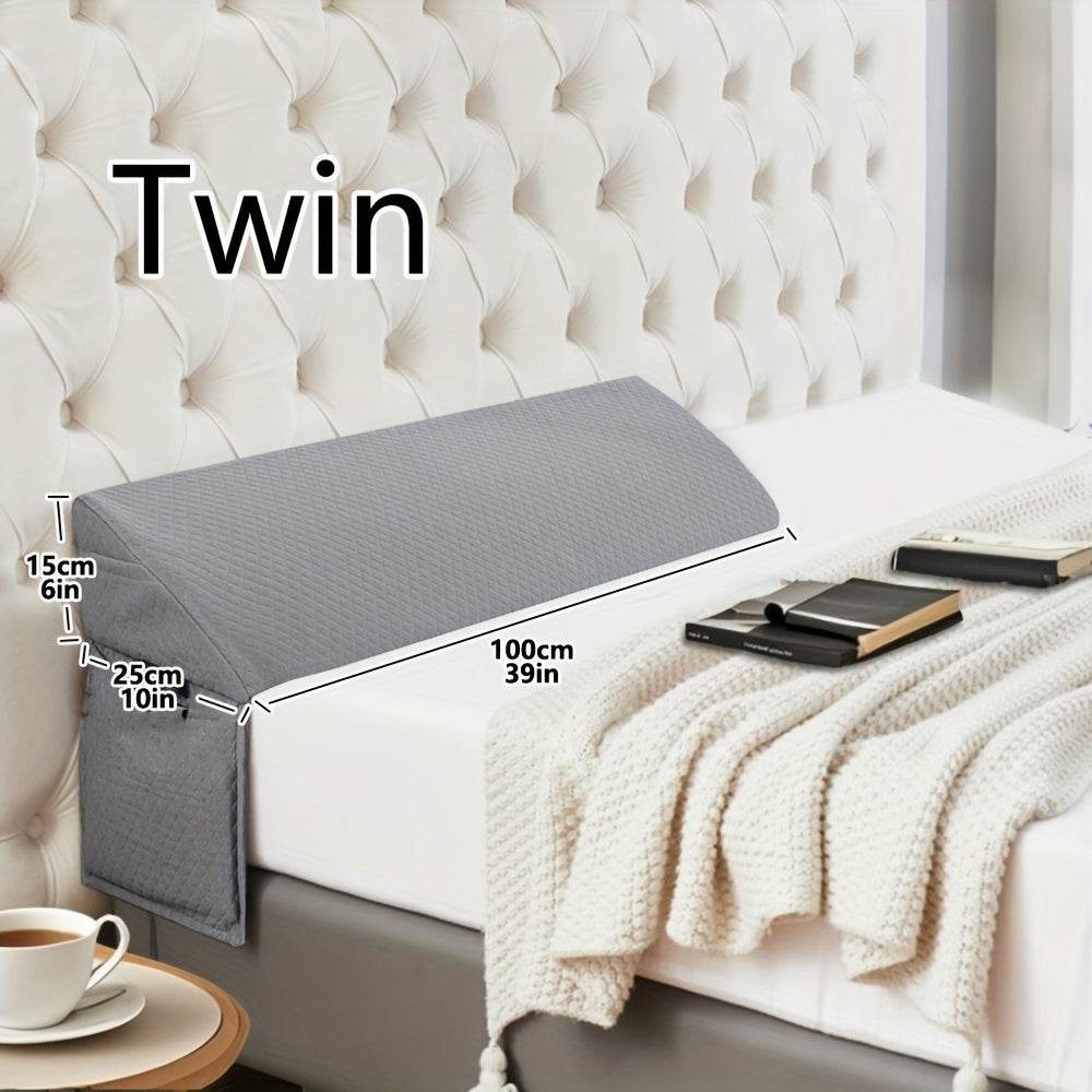 Bed Wedge Pillow Gap Filler for Headboard & Mattress - CartRare