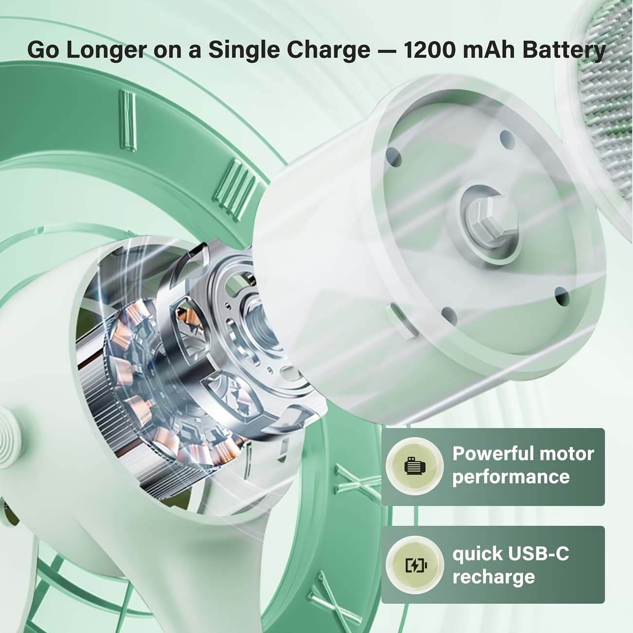 Electric Body Brush – Deep Cleansing & Exfoliating Skin Care Brush for Shower & Spa Use