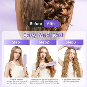 32mm Wave Curling Iron, Deep Waves, Long-Lasting Curls