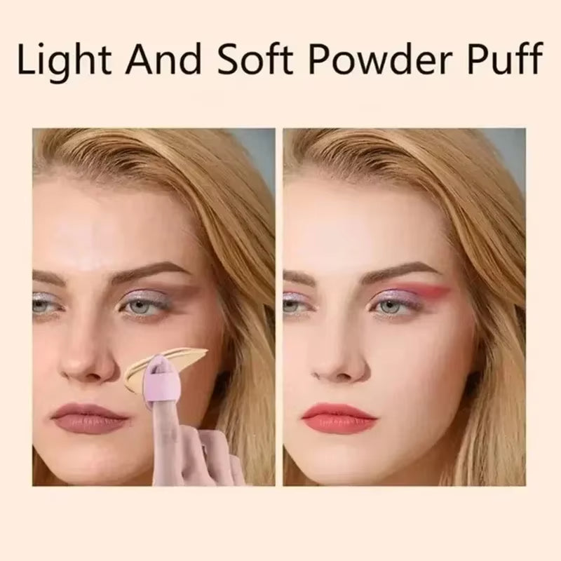 12-Piece Makeup Sponge Set – Loose Powder Puffs, Mini Cushions, Beauty Blenders for All Uses