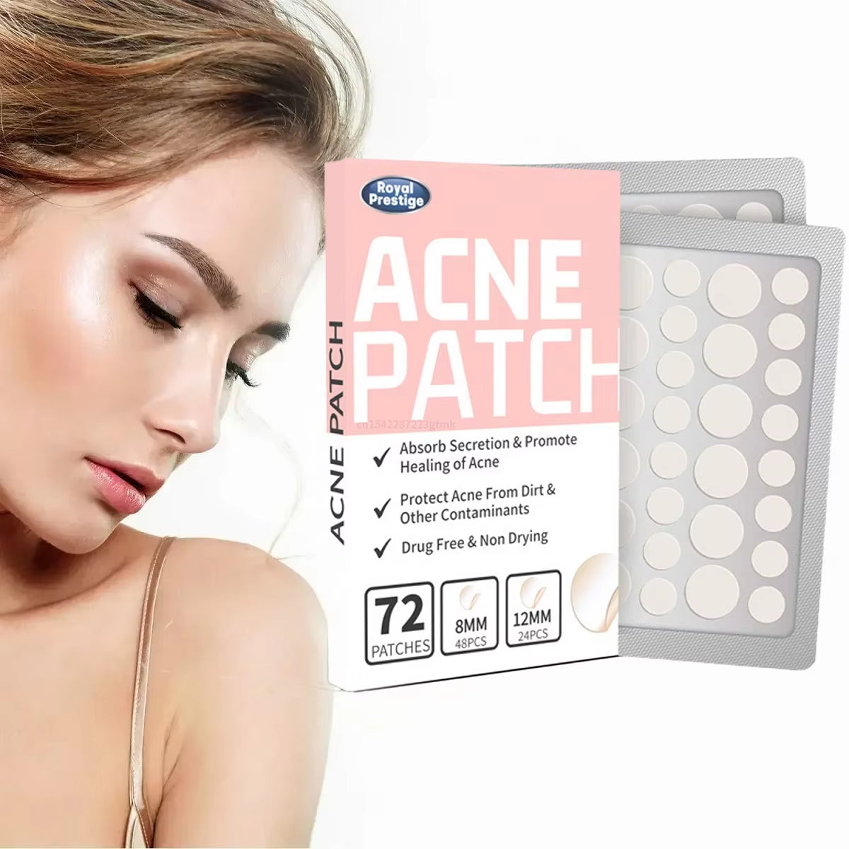 Acne Spot Healing Patches – Invisible Waterproof Stickers for Pimple Removal, Marks, and Scar Care - CartRare