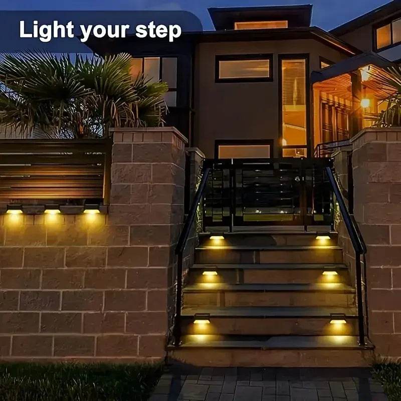 Waterproof Outdoor & Solar LED Deck & Stair Lights - CartRare